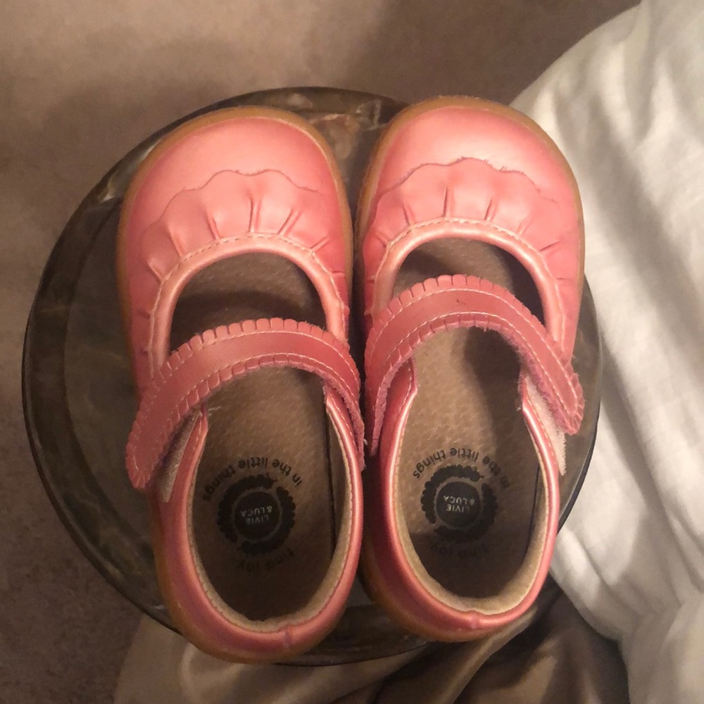 Livie and Luca Shimmering Pink Shoes